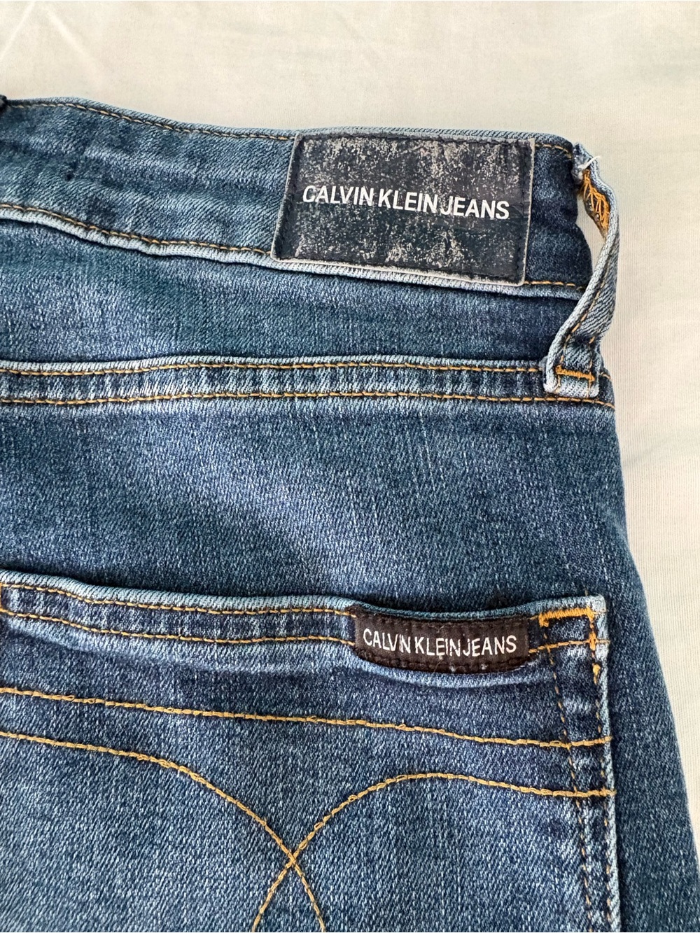 Calvin Klein Jeans Medium Blue Denim Jeans